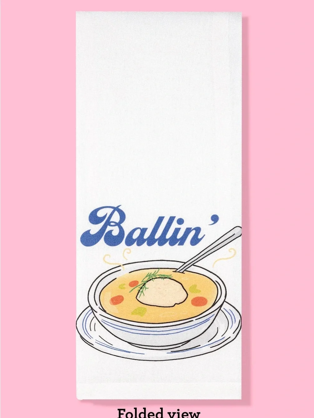 2 Holiday Dishtowels - Challah and matzo ball soup - hostess gift